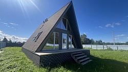 Каркасный дом A-frame Московская область, г. Талдом